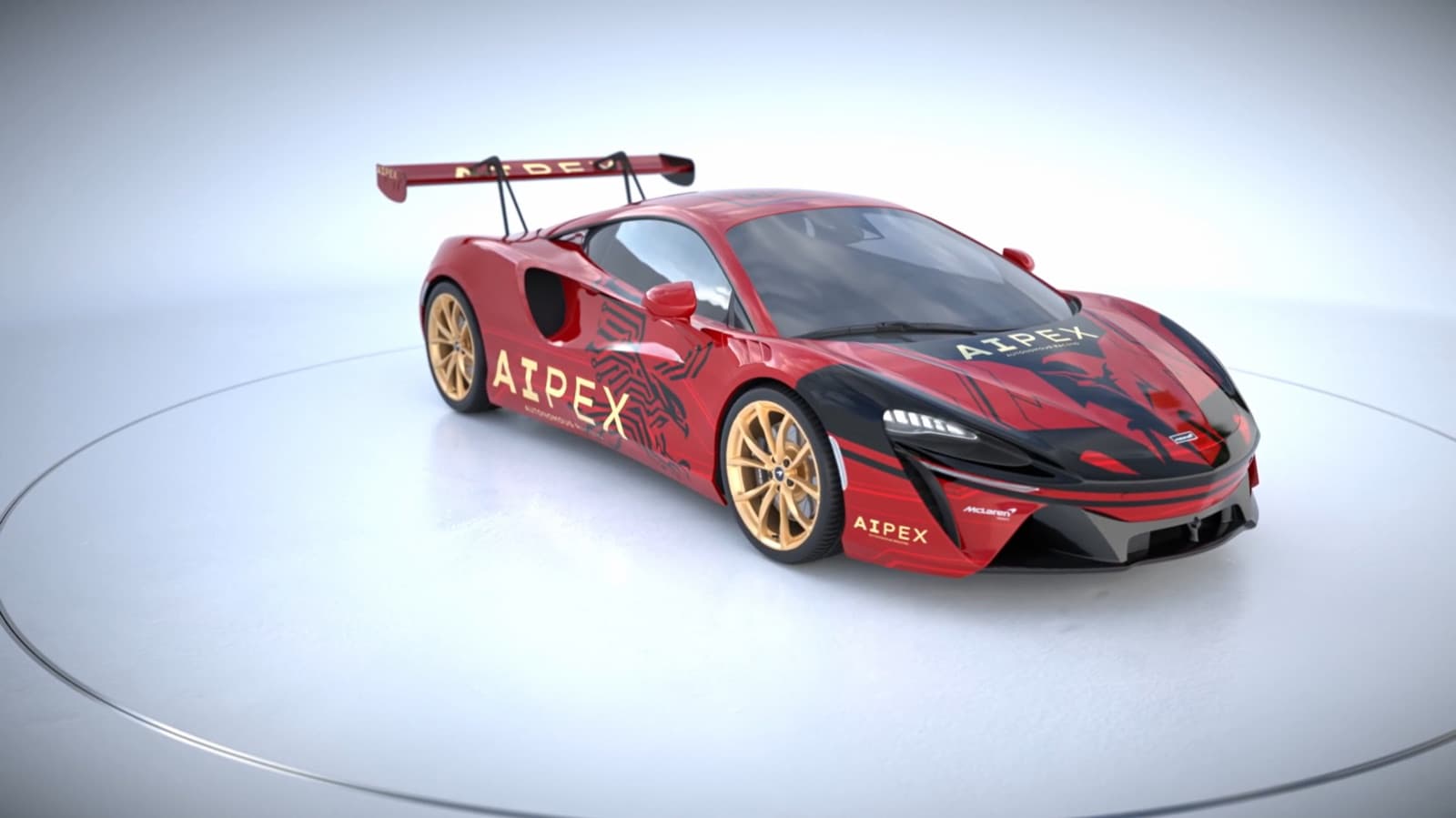 AIPEX Racing Car Launch Animation